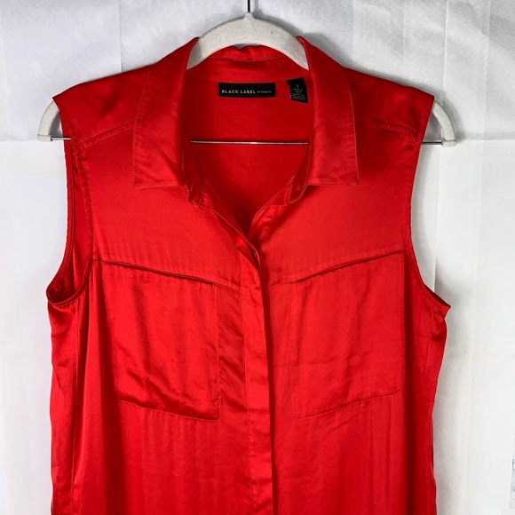 Chico’s BLACK LABEL Silky Utility Modern Midi Dress - Picture 9 of 16